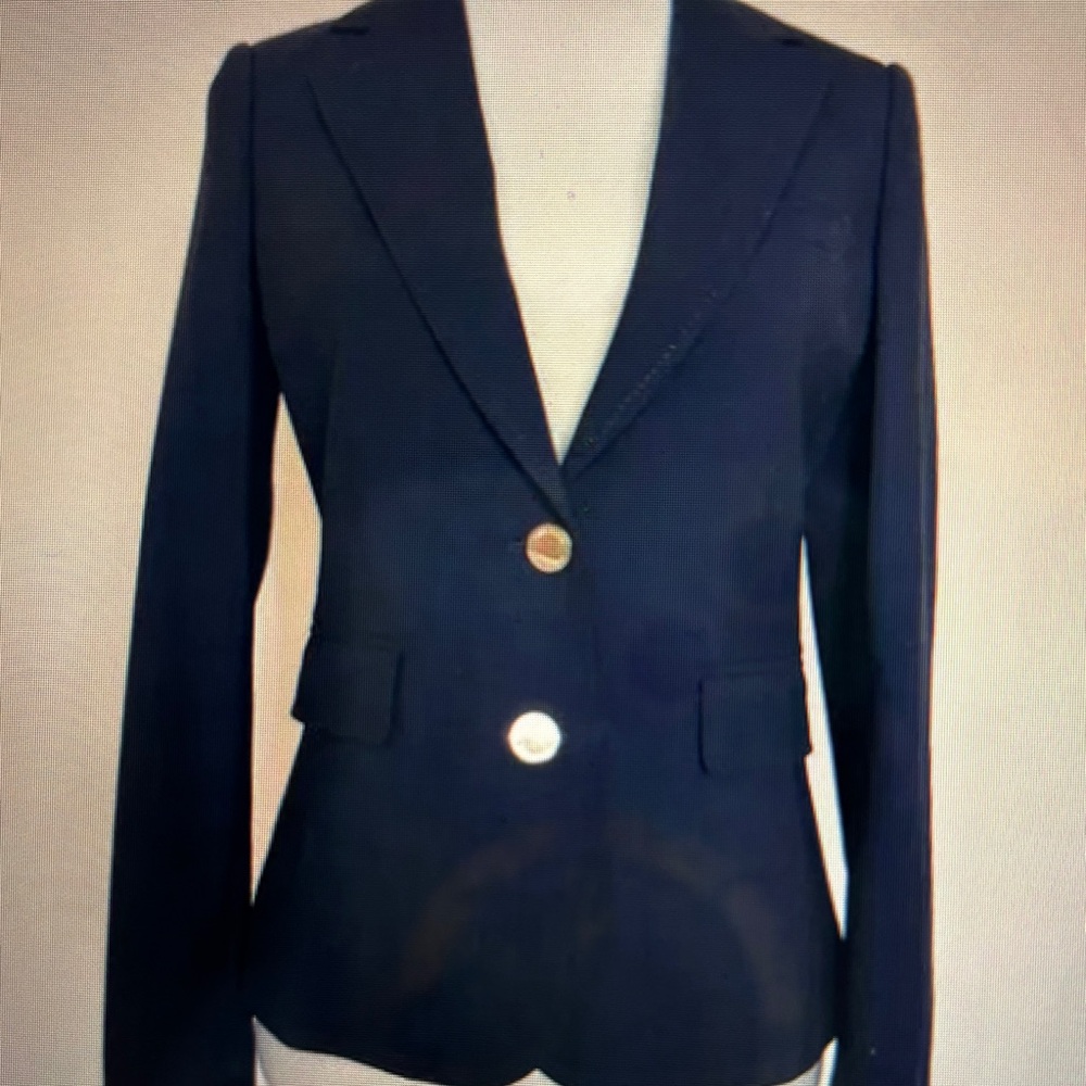 Tory Burch Dark Blue Women's Blazer